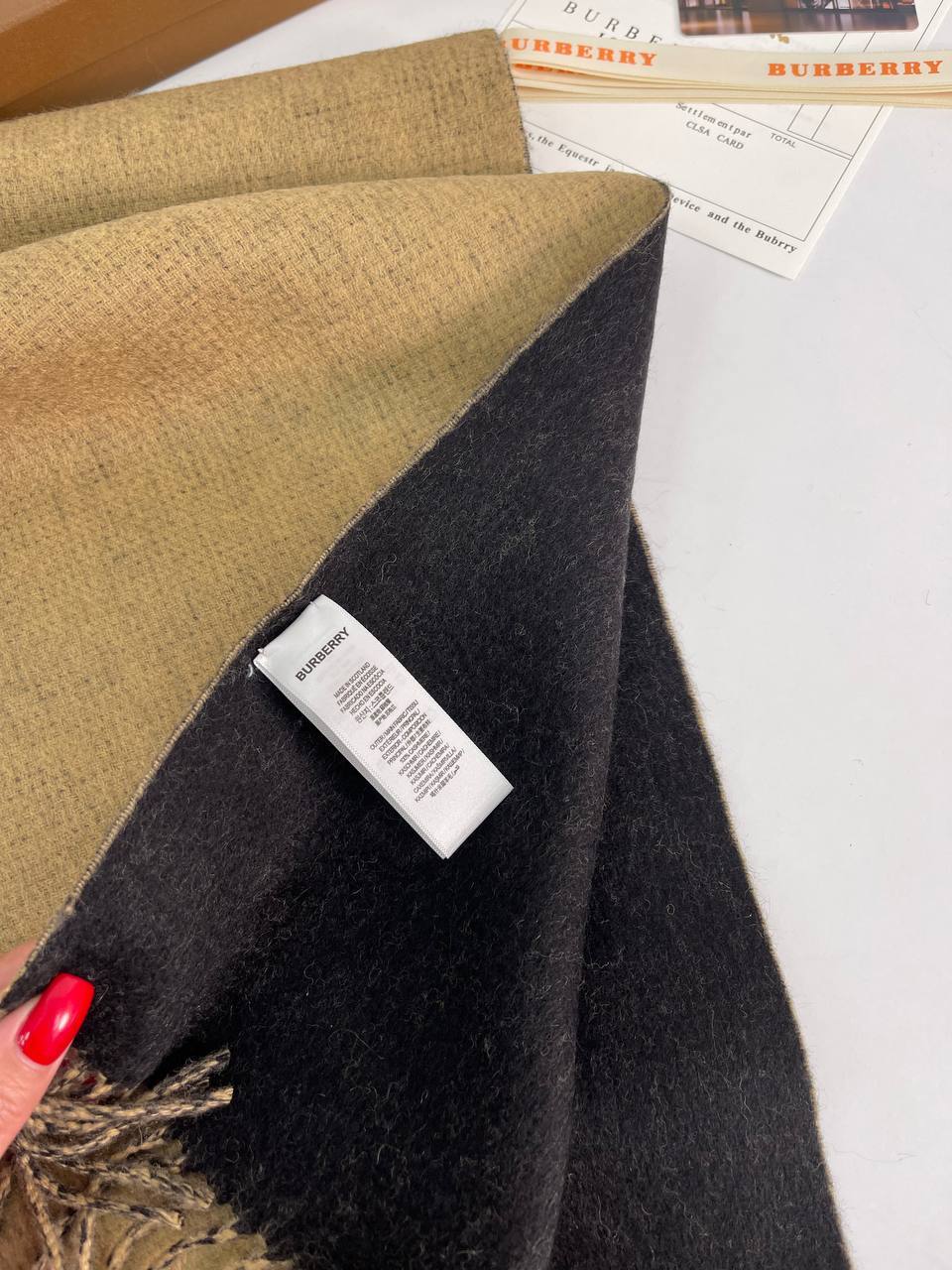 Шарф люкс Burberry BP-21192 Шарф люкс Burberry BP-21192