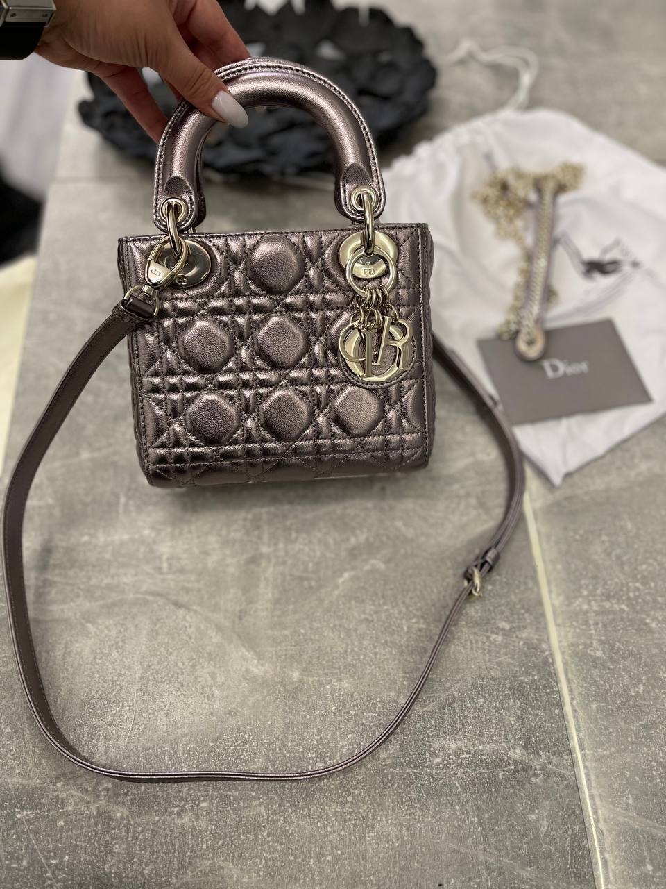 Коллекционная сумка женская Lady Christian Dior BP-42490 Коллекционная сумка женская Lady Christian Dior BP-42490