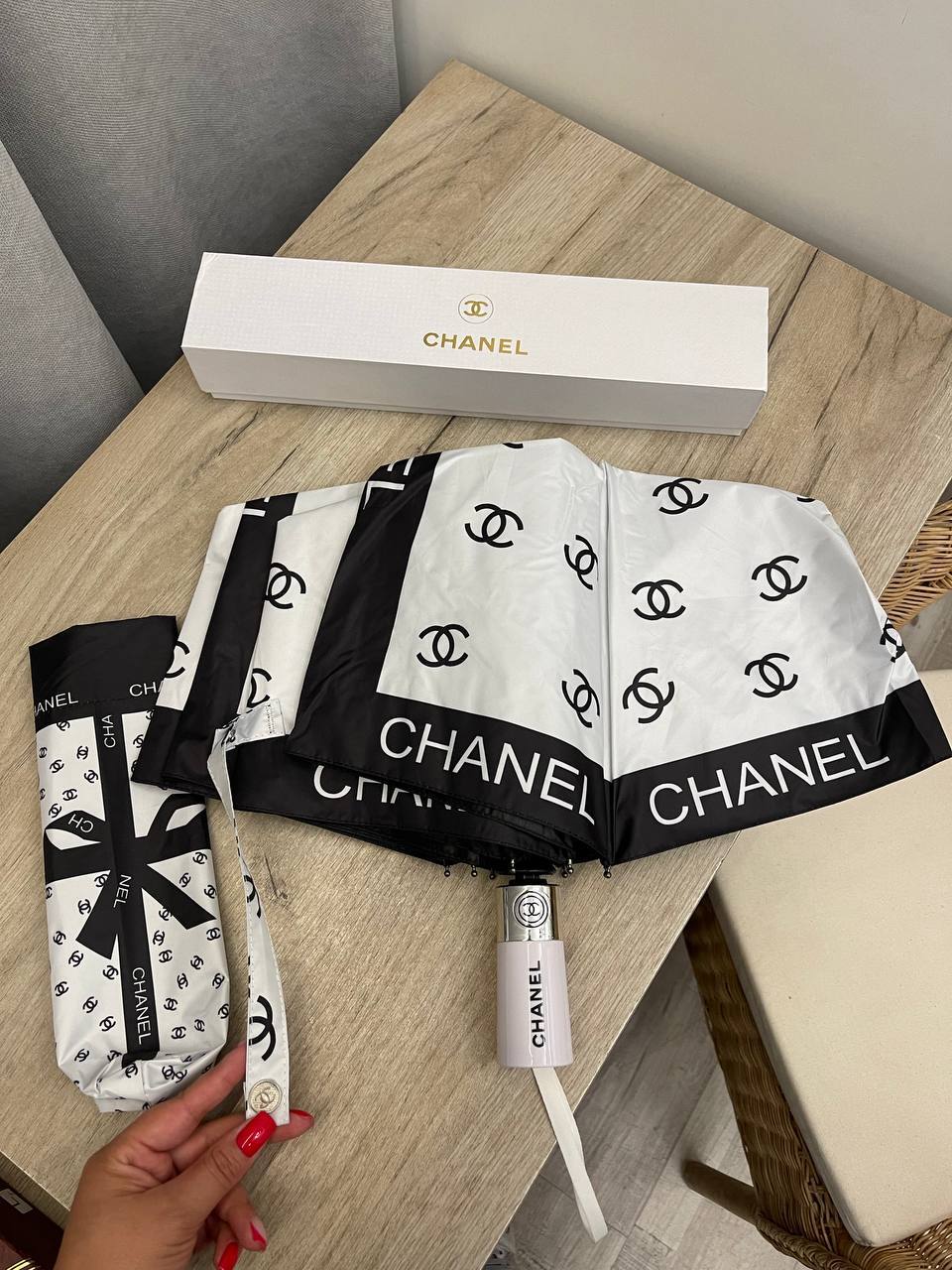 Зонт коллекционный Chanel BP-52767 Зонт коллекционный Chanel BP-52767