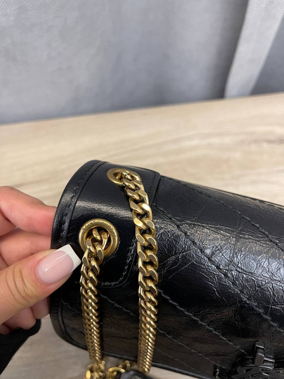 Женская сумка Yves Saint Laurent 22 см эксклюзивная BP-46276 Женская сумка Yves Saint Laurent 22 см эксклюзивная BP-46276