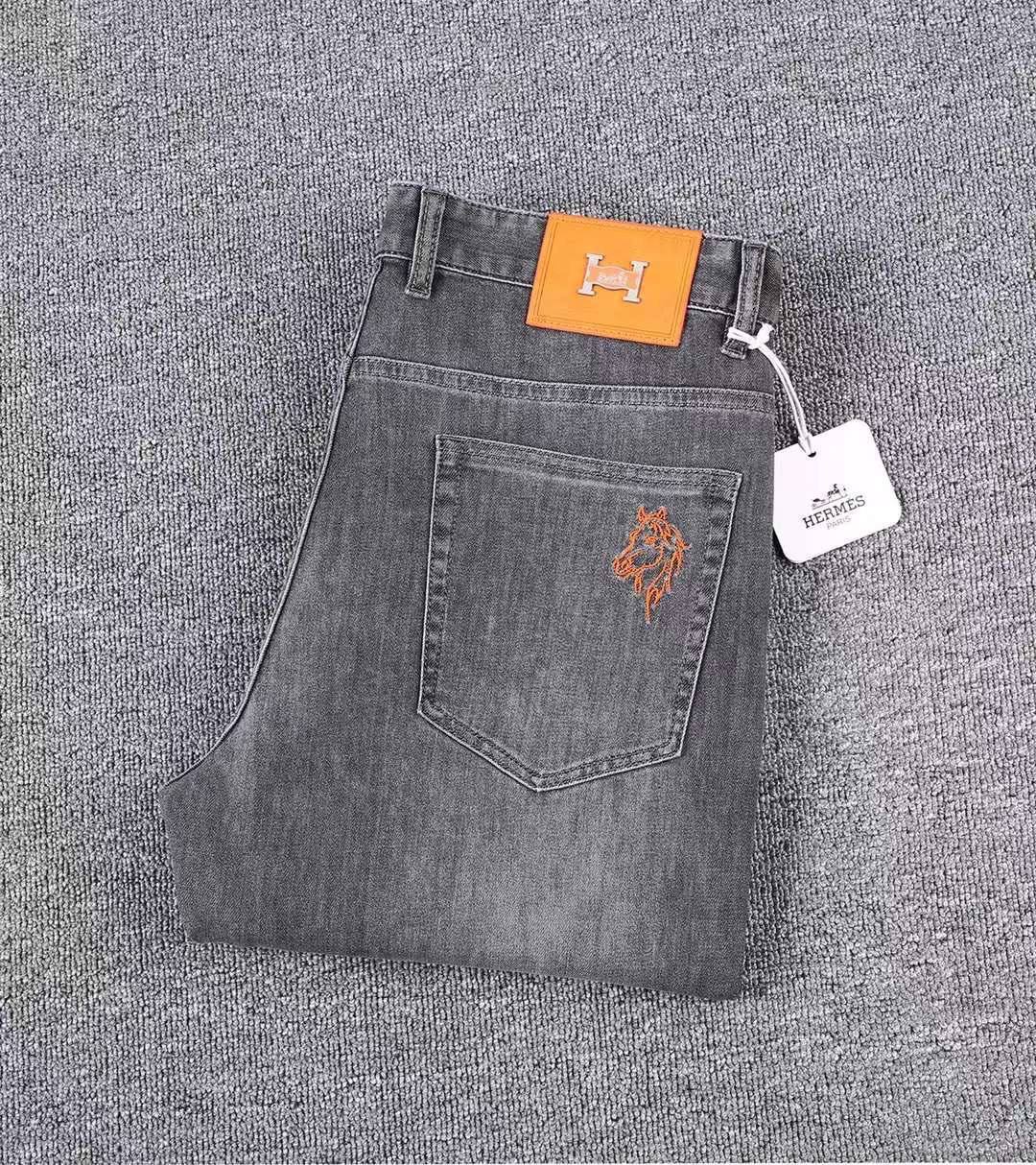 Джинсы Hermes дизайнерские BP-28657 Джинсы Hermes дизайнерские BP-28657