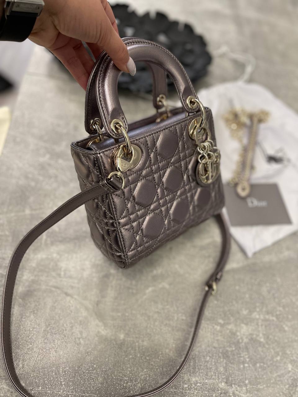 Коллекционная сумка женская Lady Christian Dior BP-42490 Коллекционная сумка женская Lady Christian Dior BP-42490