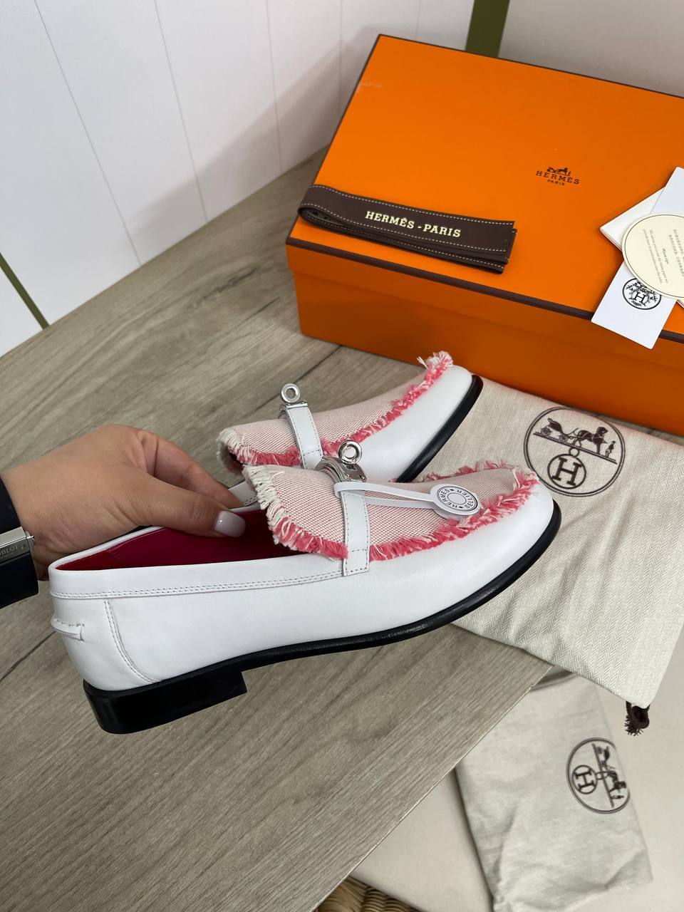 Дизайнерские туфли Hermes BP-35020 Дизайнерские туфли Hermes BP-35020