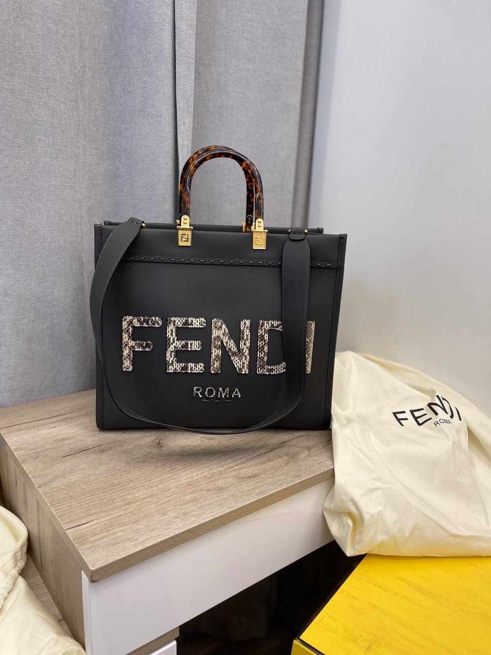 Коллекционная сумка женская Fendi 36 см BP-41403 Коллекционная сумка женская Fendi 36 см BP-41403