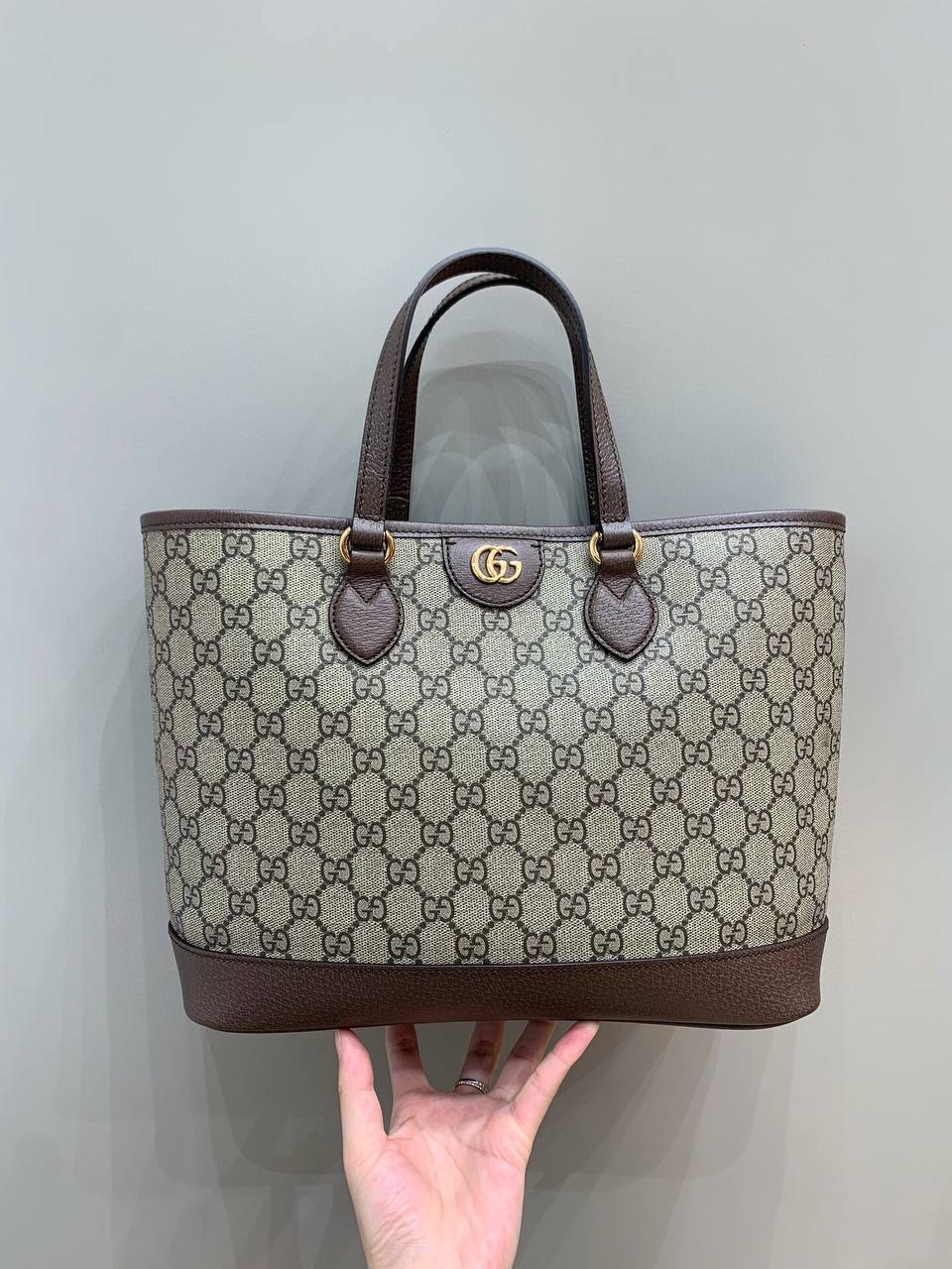 Сумка пепельная GG Ophidia Medium Gucci BP-156159 Сумка пепельная GG Ophidia Medium Gucci BP-156159