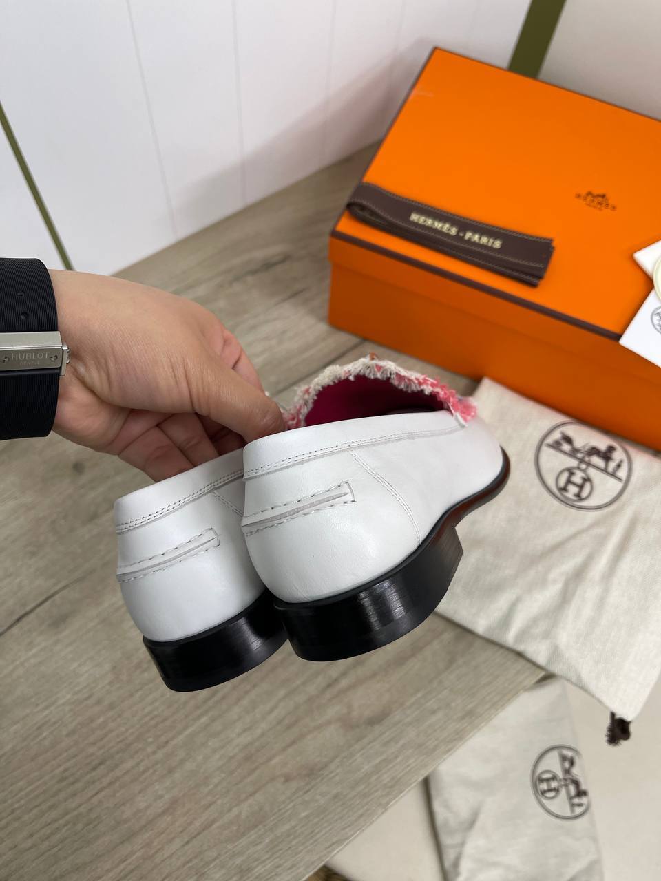 Дизайнерские туфли Hermes BP-35020 Дизайнерские туфли Hermes BP-35020