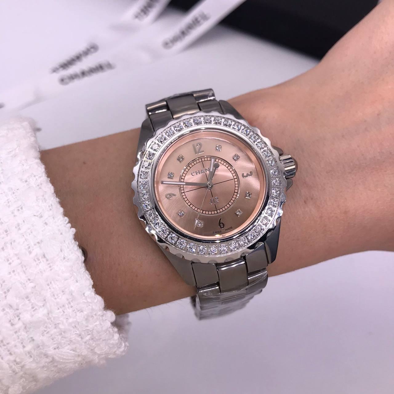Часы стильные Chanel BP-18980 Часы стильные Chanel BP-18980