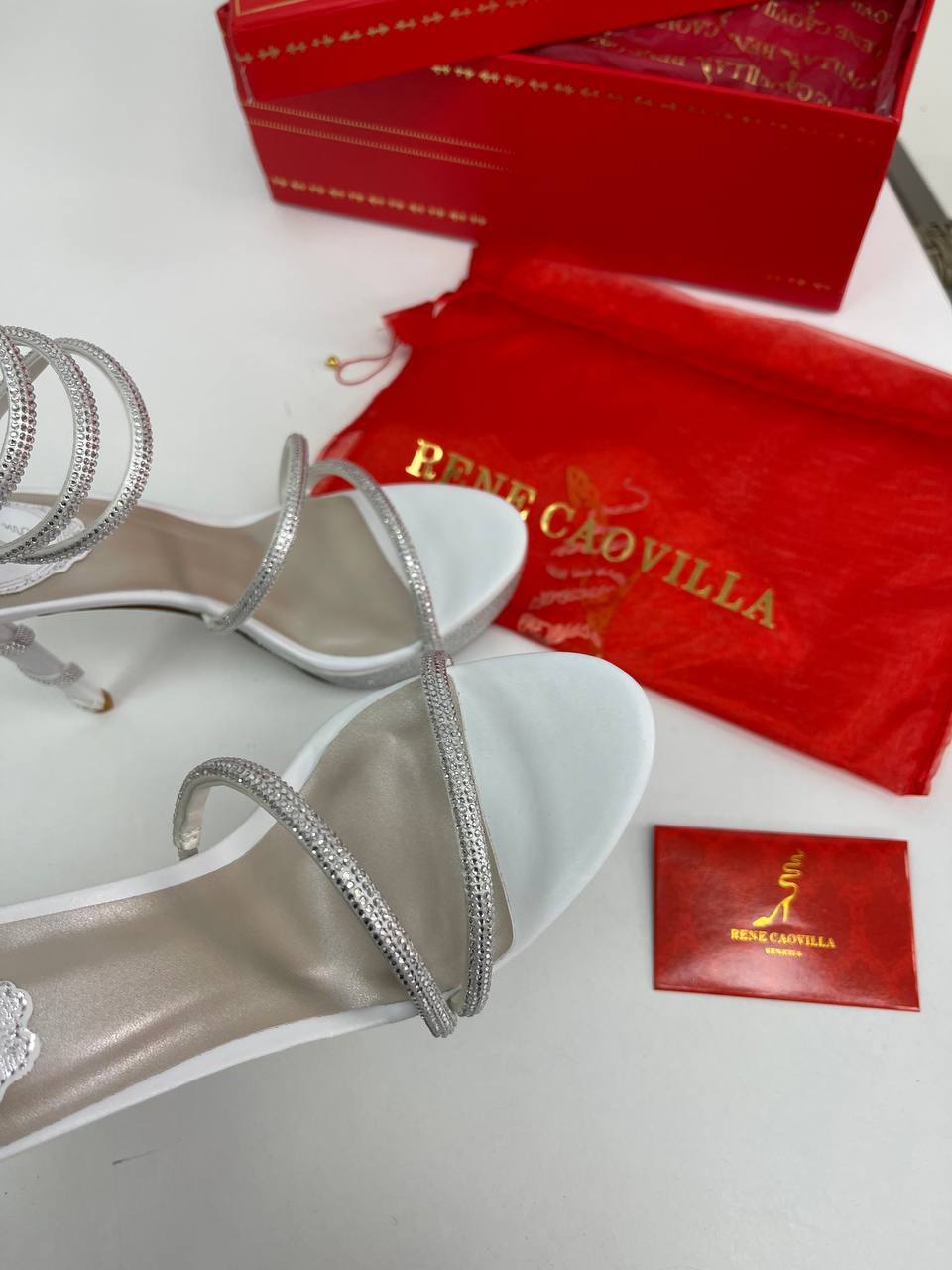 Босоножки коллекционные Rene Caovilla BP-30404 Босоножки коллекционные Rene Caovilla BP-30404