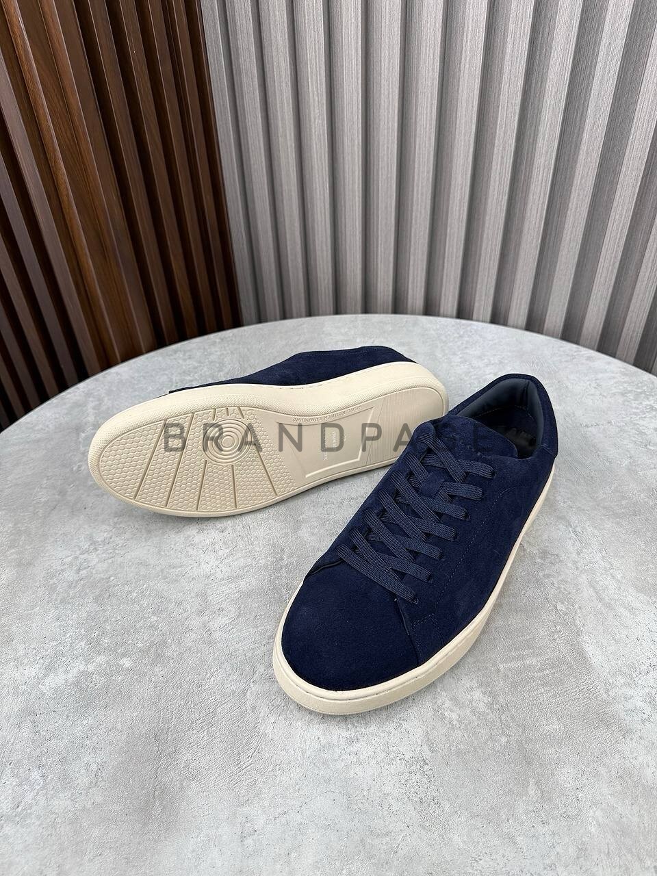 Кеды из замши Kiton BPLUX5655 Кеды из замши Kiton BPLUX5655