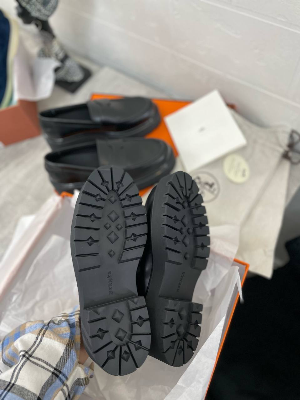 Повседневные туфли Hermes BP-40237 Повседневные туфли Hermes BP-40237