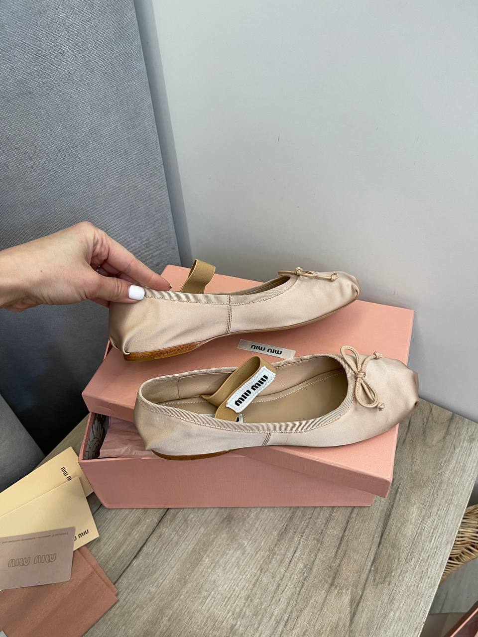 Балетки повседневные Miu Miu BP-50540 Балетки повседневные Miu Miu BP-50540