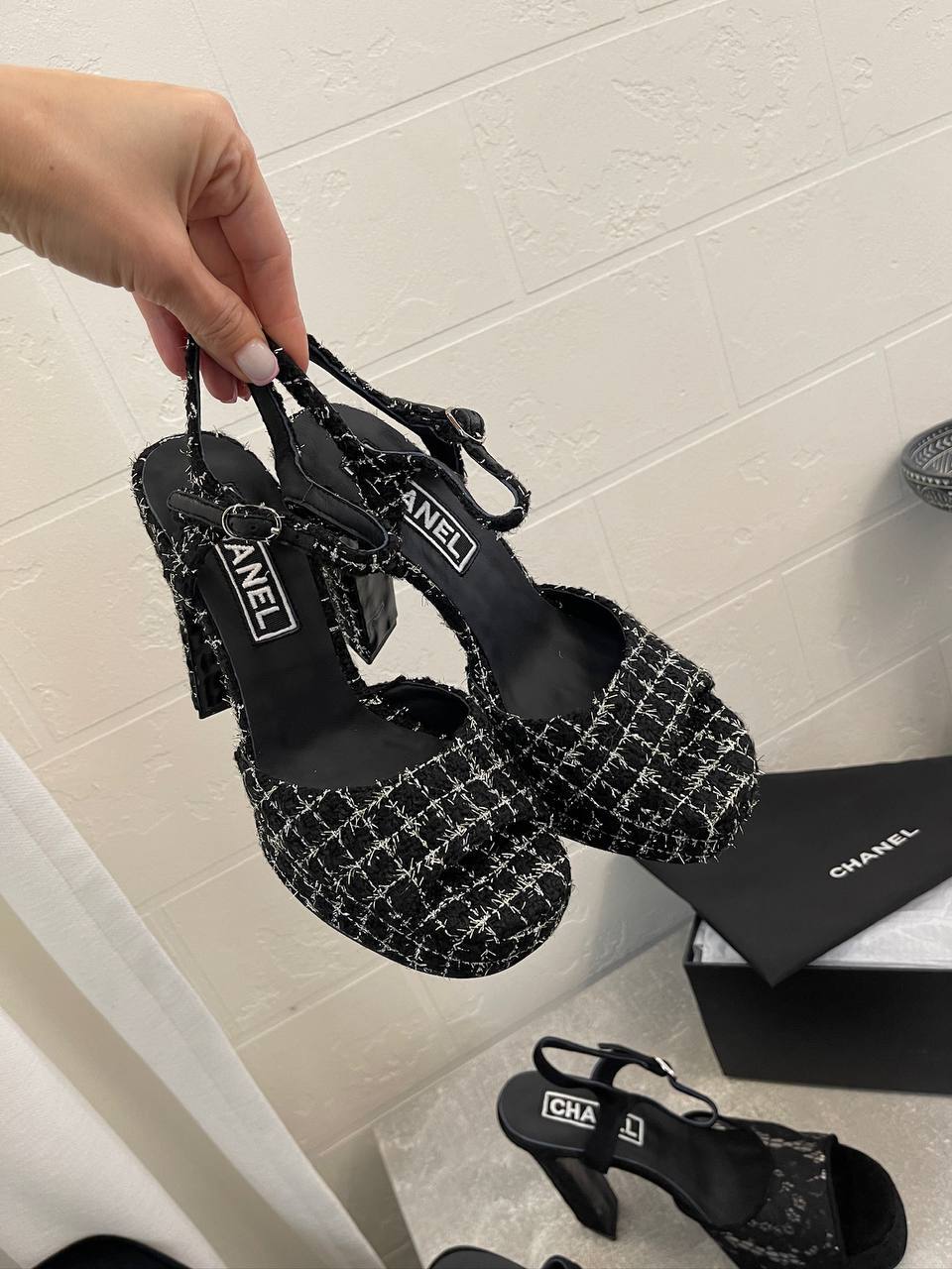 Коллекционные босоножки Chanel BP-51575 Коллекционные босоножки Chanel BP-51575