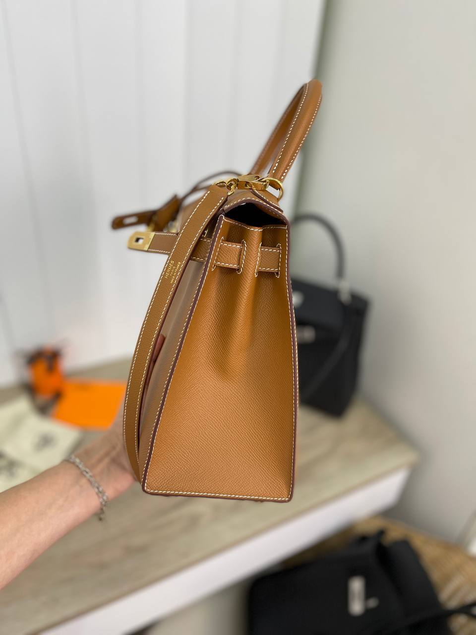 Сумка женская Kelly 28 cm коллекционная Epsom Hermes BP-24890 Сумка женская Kelly 28 cm коллекционная Epsom Hermes BP-24890