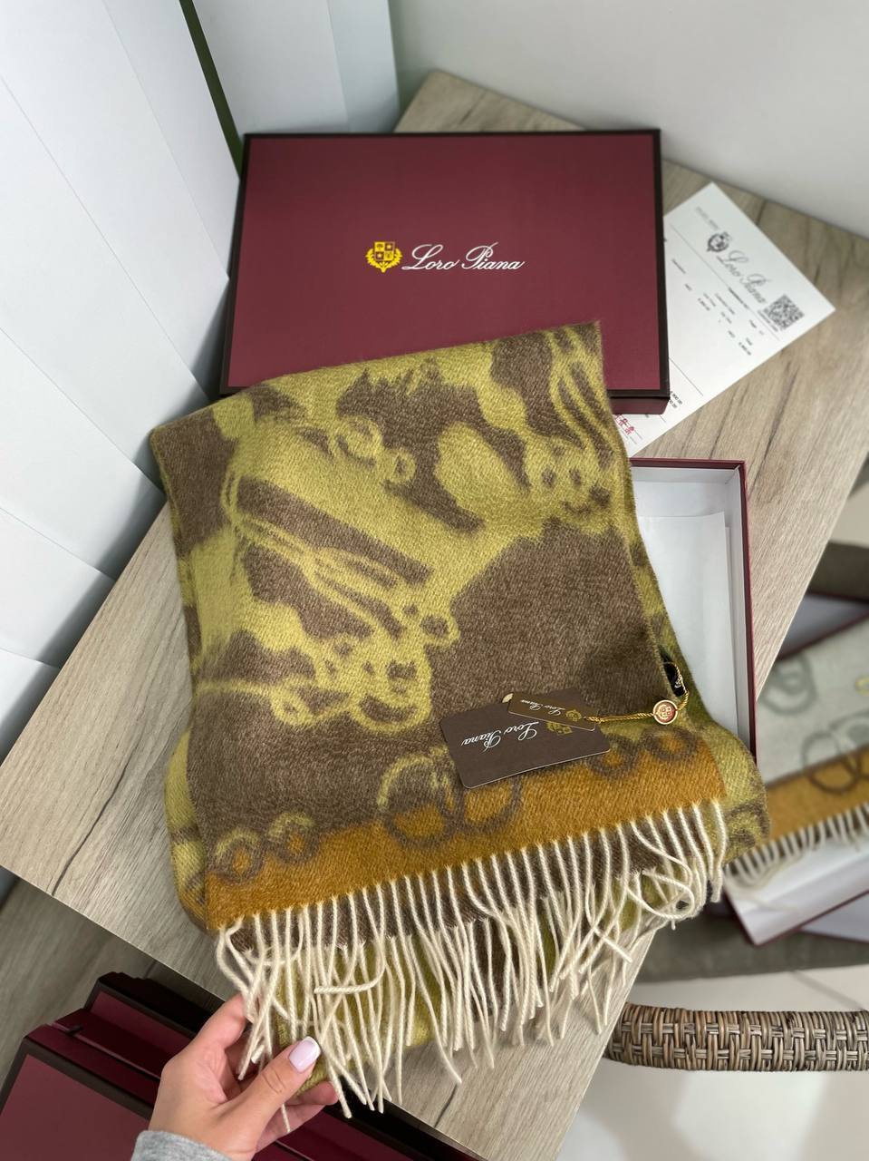 Loro Piana шарф мужской BP-21228 Loro Piana шарф мужской BP-21228