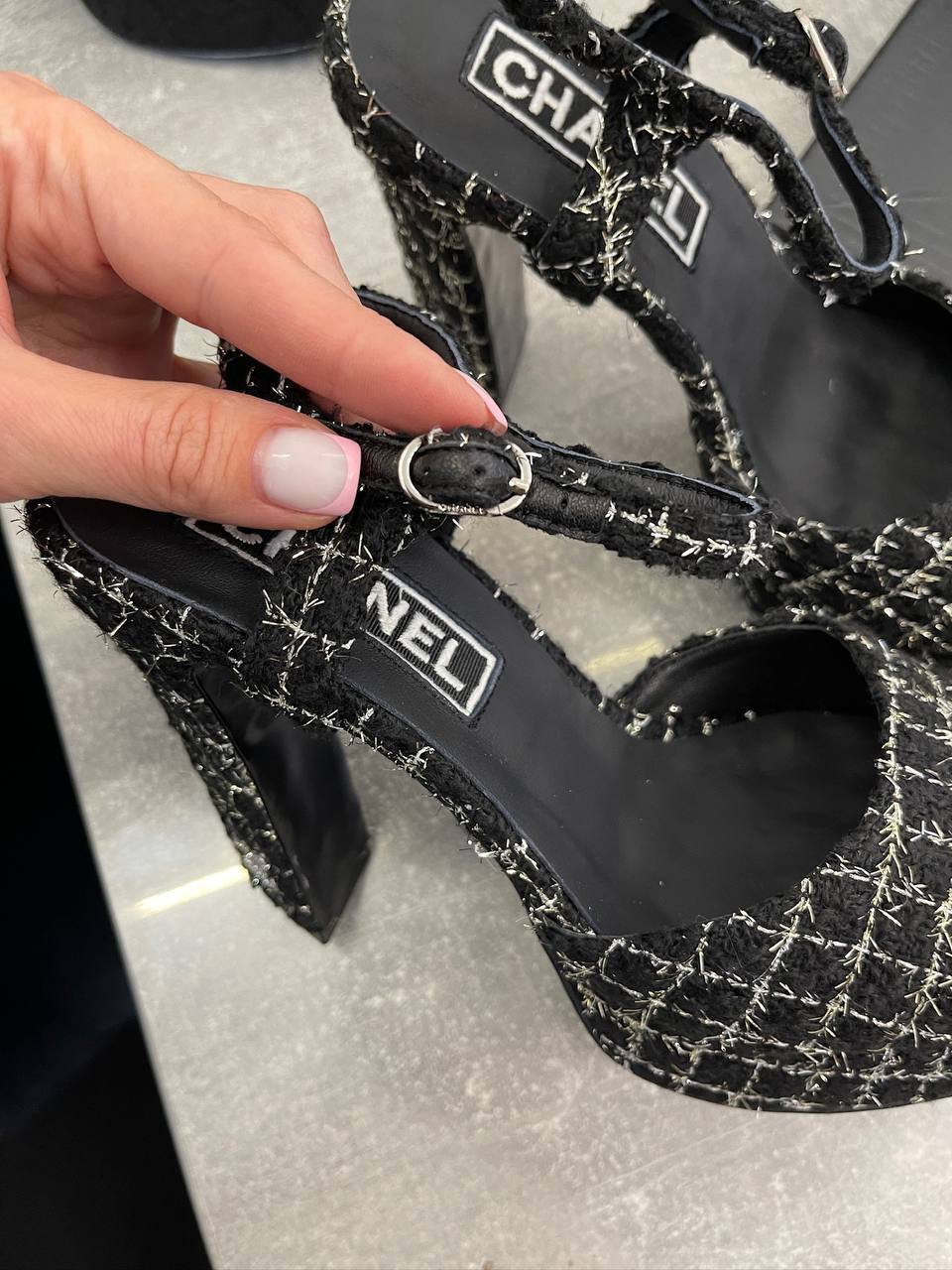 Коллекционные босоножки Chanel BP-51575 Коллекционные босоножки Chanel BP-51575