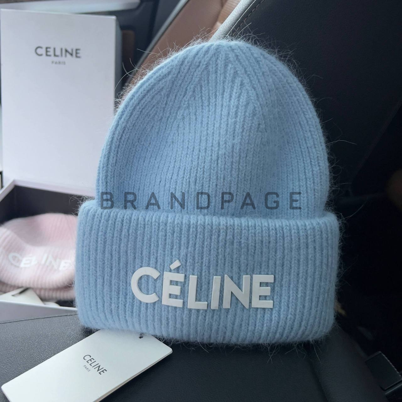 Шапка из ткани Celine Шапка из ткани Celine