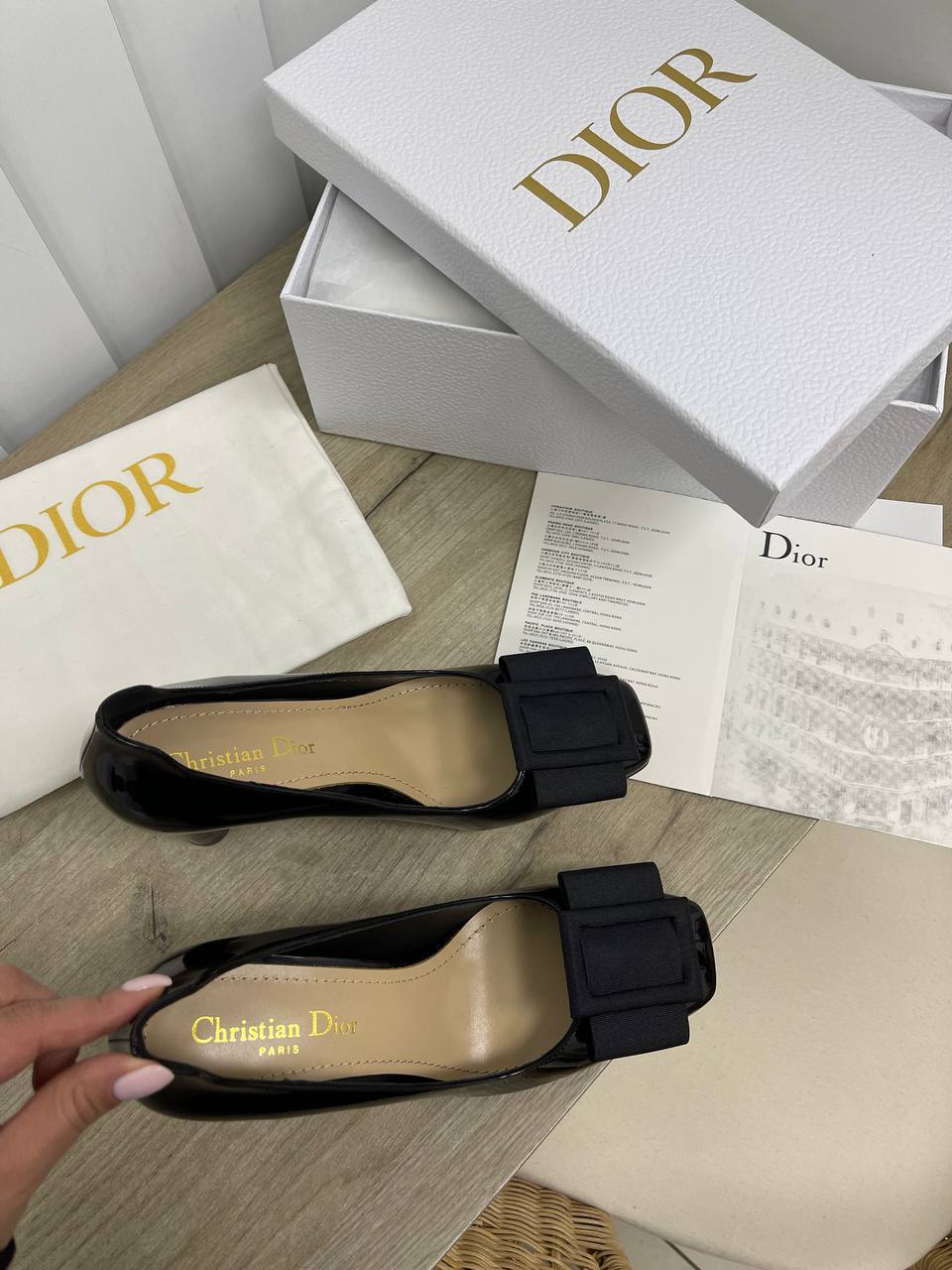 Балетки на каблуках Christian Dior IDYLLE BP-27620 Балетки на каблуках Christian Dior IDYLLE BP-27620