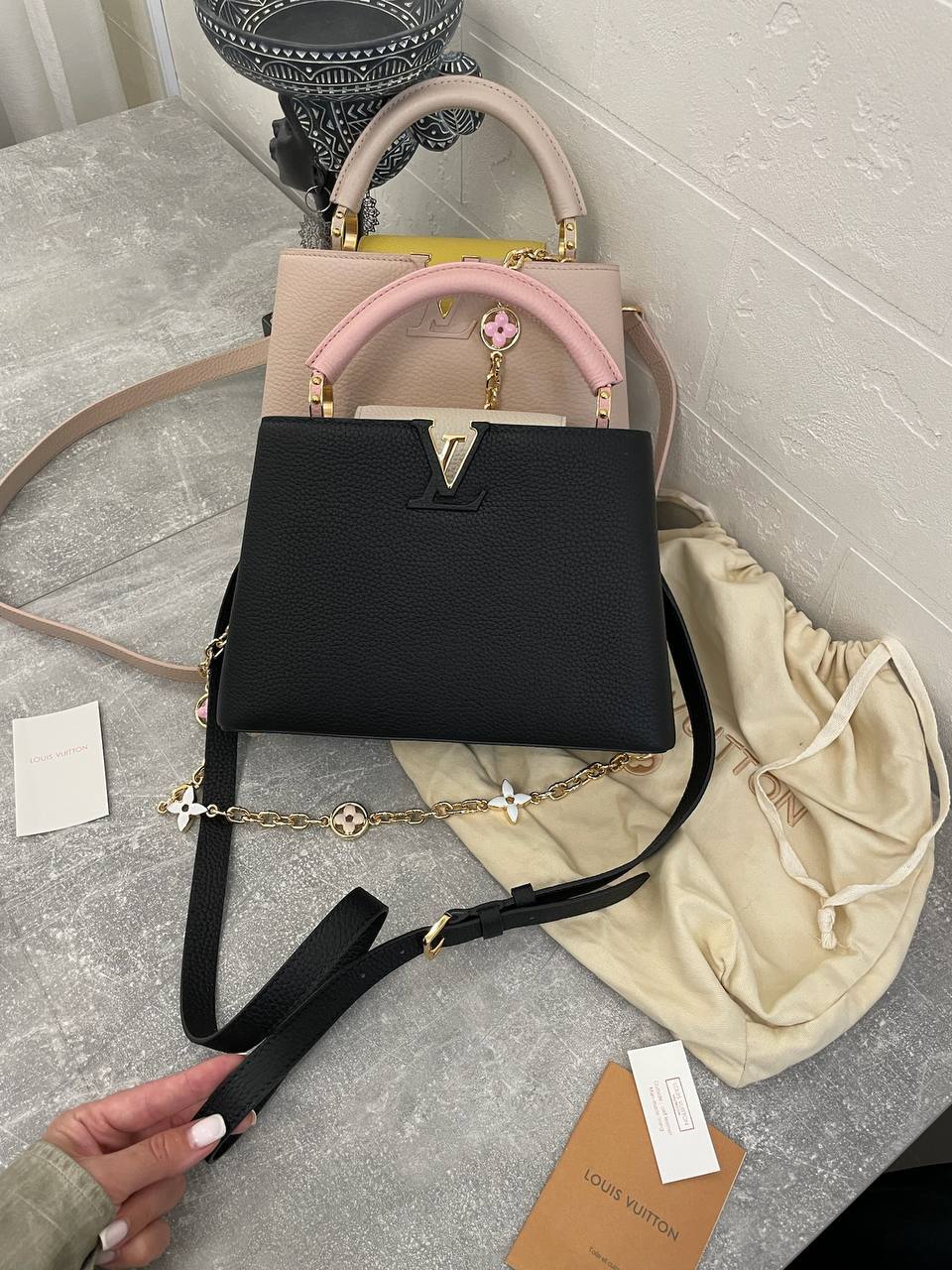 Louis Vuitton коллекционная женская сумка Capucines BP-51303 Louis Vuitton коллекционная женская сумка Capucines BP-51303