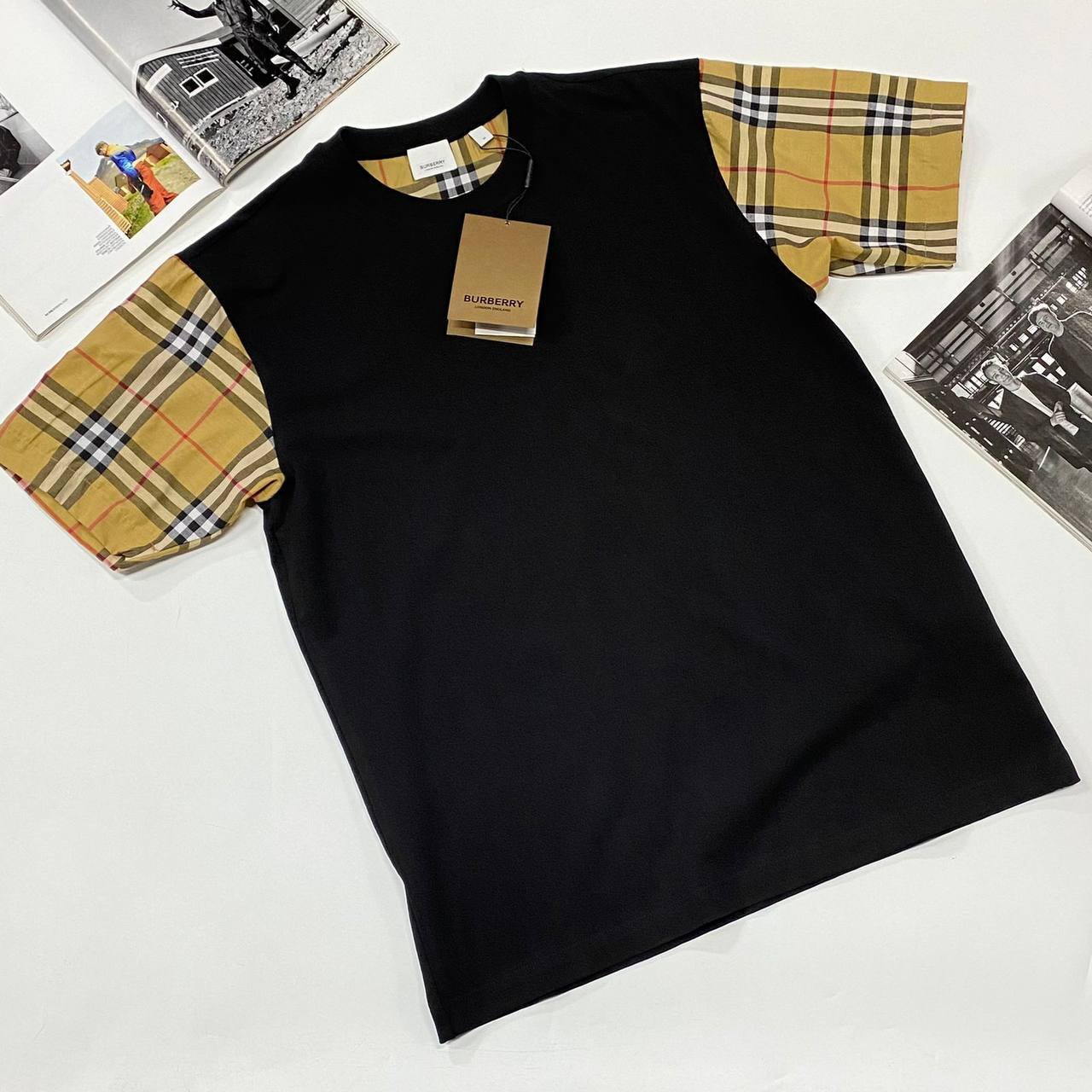 Футболка Burberry BP-15633 повседневная Футболка Burberry BP-15633 повседневная