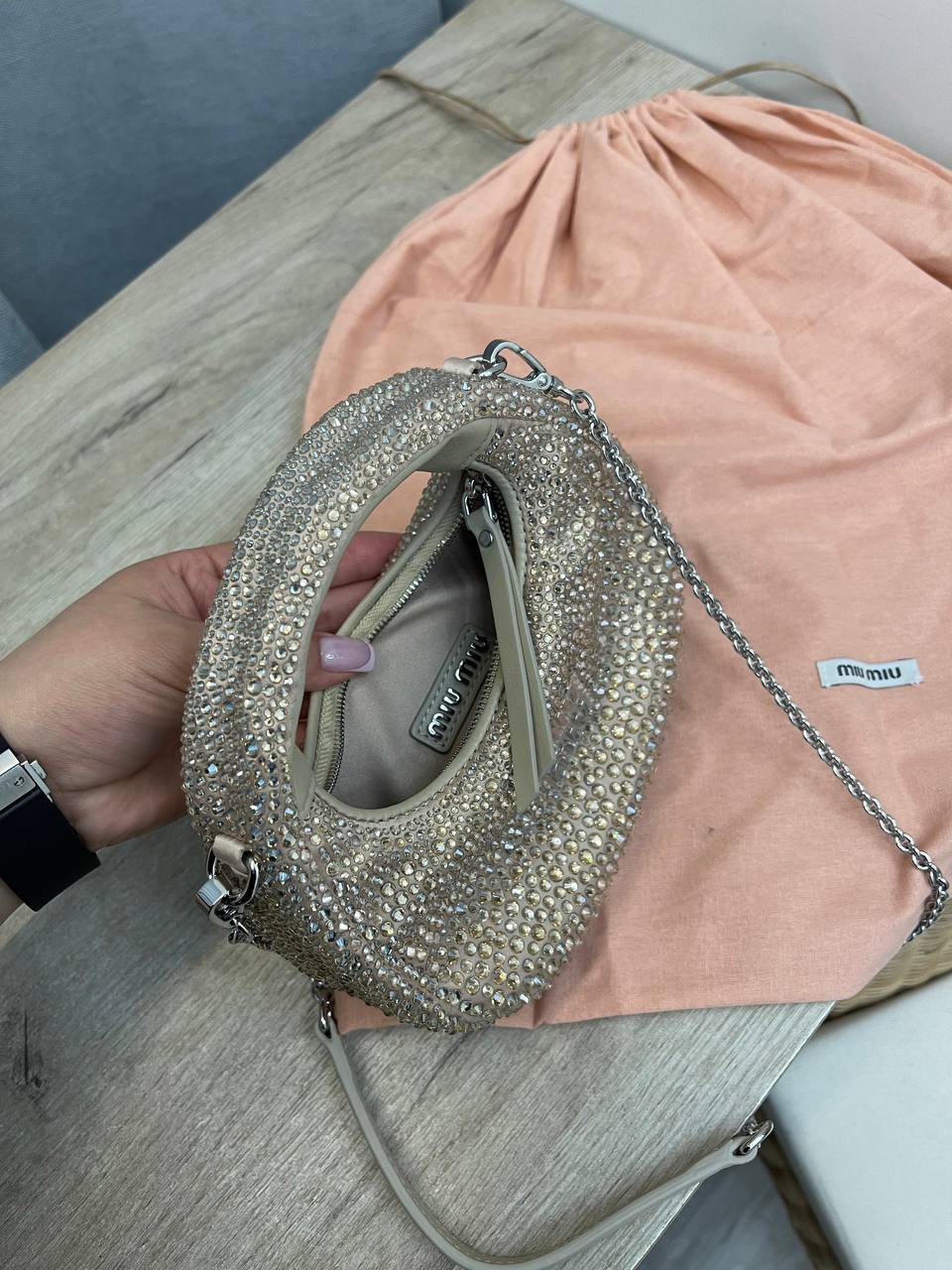 Женская сумка коллекционная 18 см Miu Miu BP-48720 Женская сумка коллекционная 18 см Miu Miu BP-48720