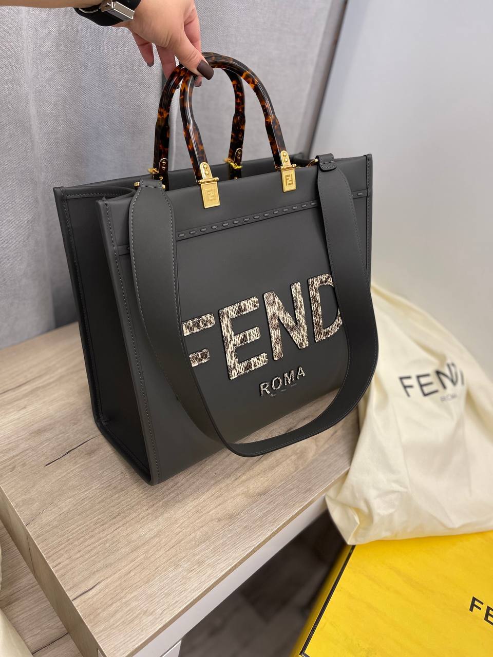 Коллекционная сумка женская Fendi 36 см BP-41403 Коллекционная сумка женская Fendi 36 см BP-41403