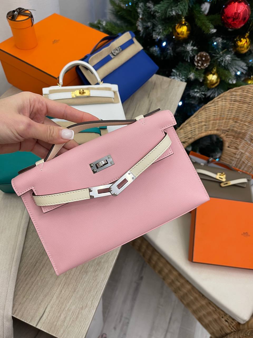 Коллекционная сумка Kelly Pochette Hermes BP-44506 Коллекционная сумка Kelly Pochette Hermes BP-44506