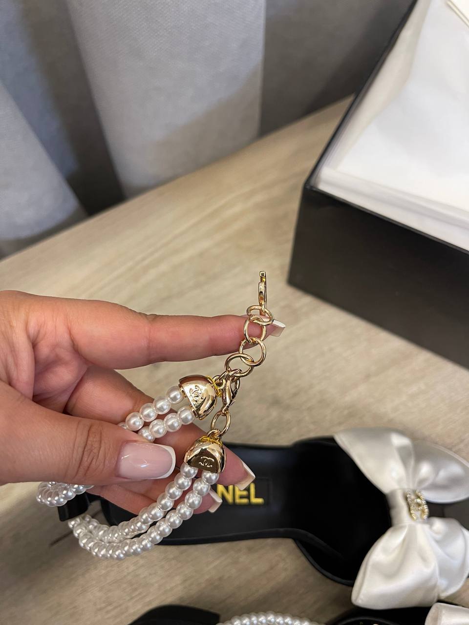 Элегантные босоножки Chanel BP-53765 Элегантные босоножки Chanel BP-53765