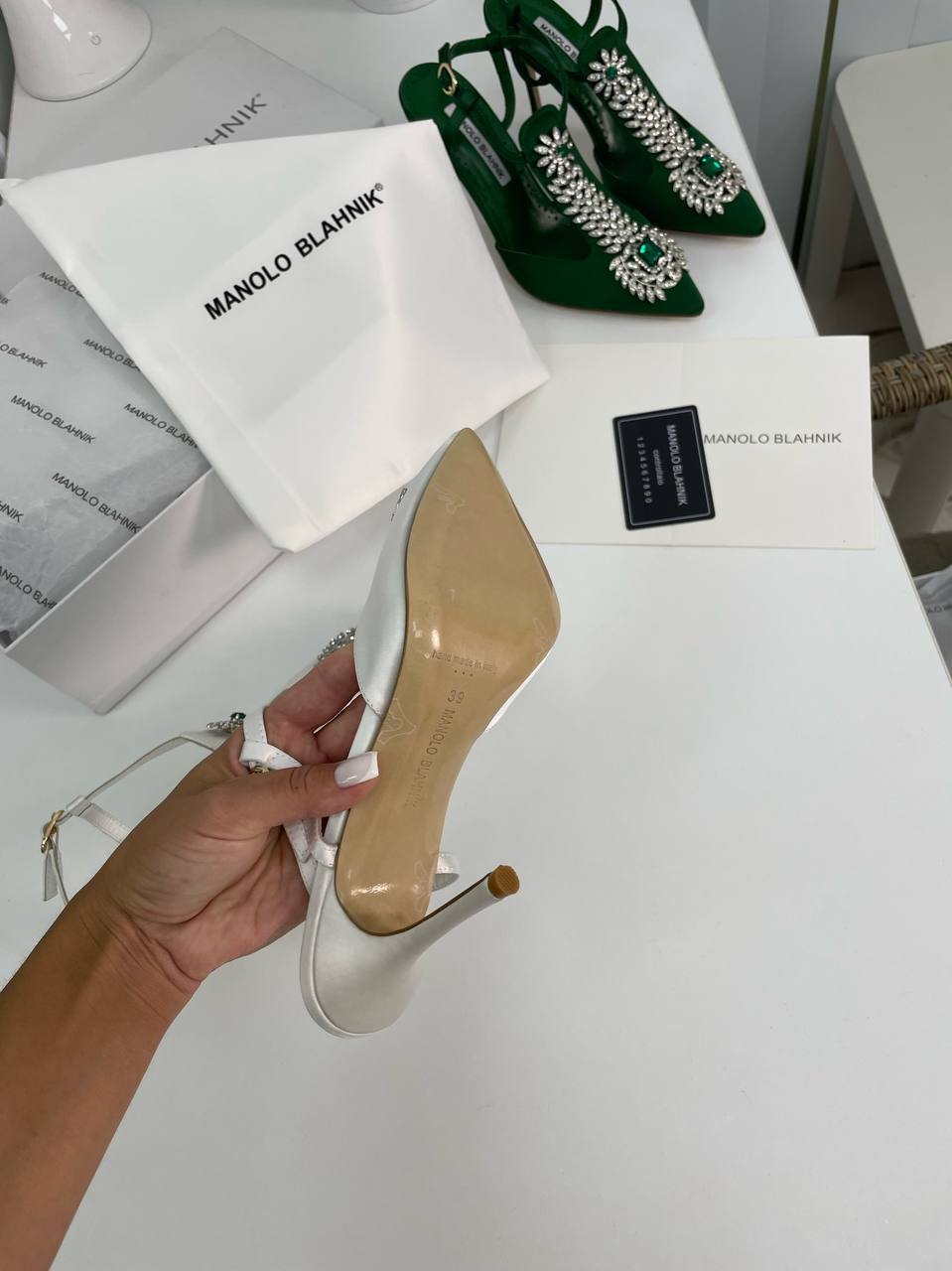 Дизайнерские туфли Manolo Blahnik BP-17466 Дизайнерские туфли Manolo Blahnik BP-17466
