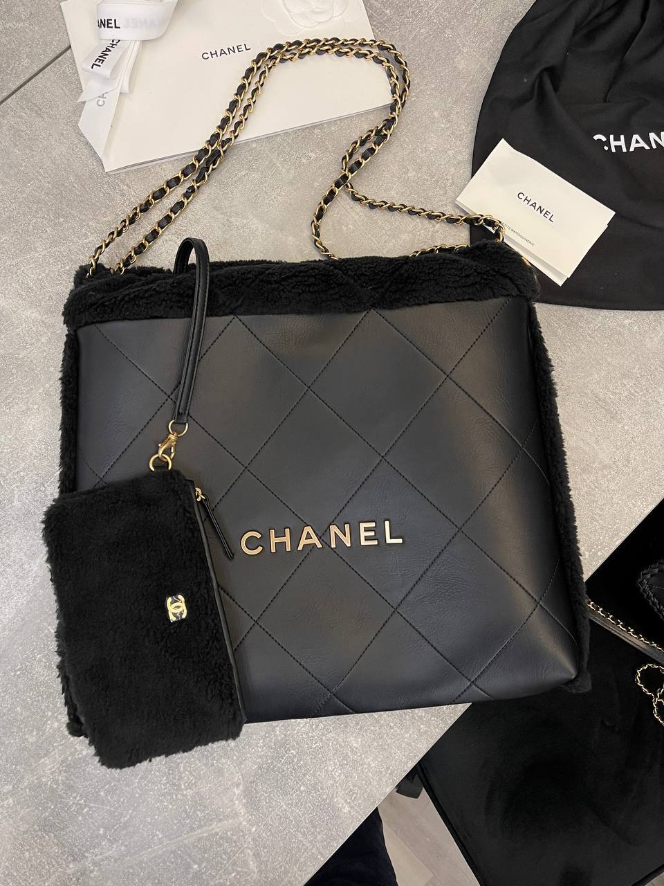Элитная женская сумка черная Chanel BP-42221 Элитная женская сумка черная Chanel BP-42221