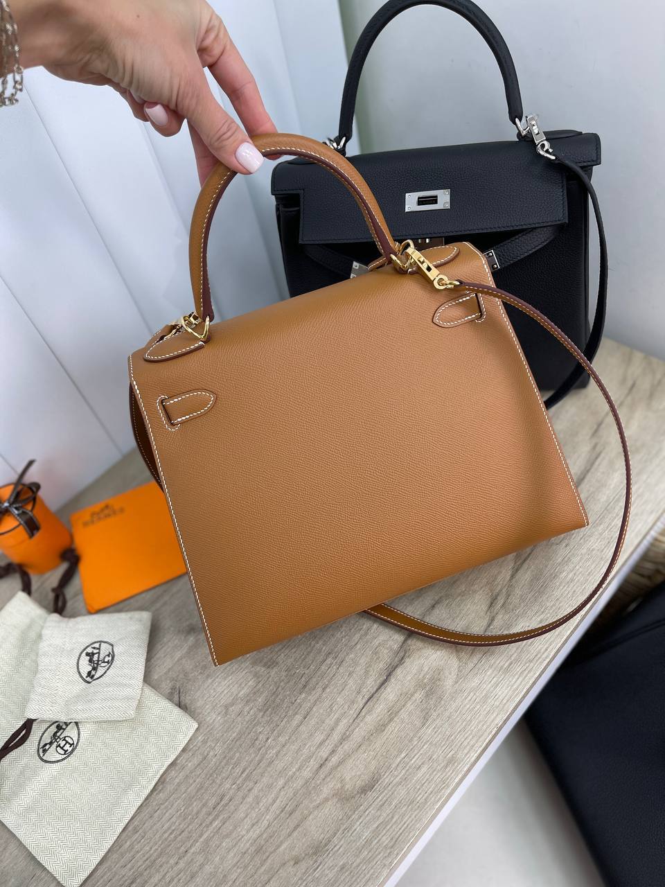 Сумка женская Kelly 28 cm коллекционная Epsom Hermes BP-24890 Сумка женская Kelly 28 cm коллекционная Epsom Hermes BP-24890