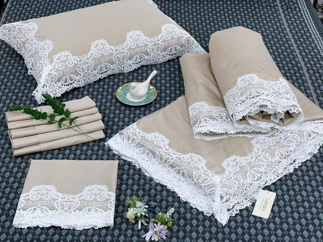 Уютный комплект постельного белья La Perla BP-13696 Уютный комплект постельного белья La Perla BP-13696