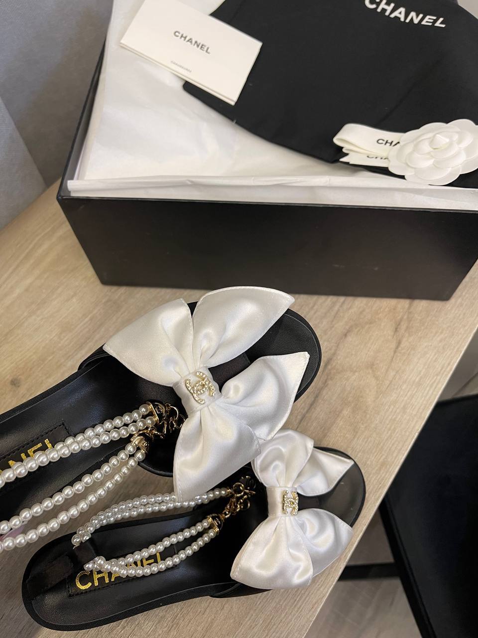 Элегантные босоножки Chanel BP-53765 Элегантные босоножки Chanel BP-53765