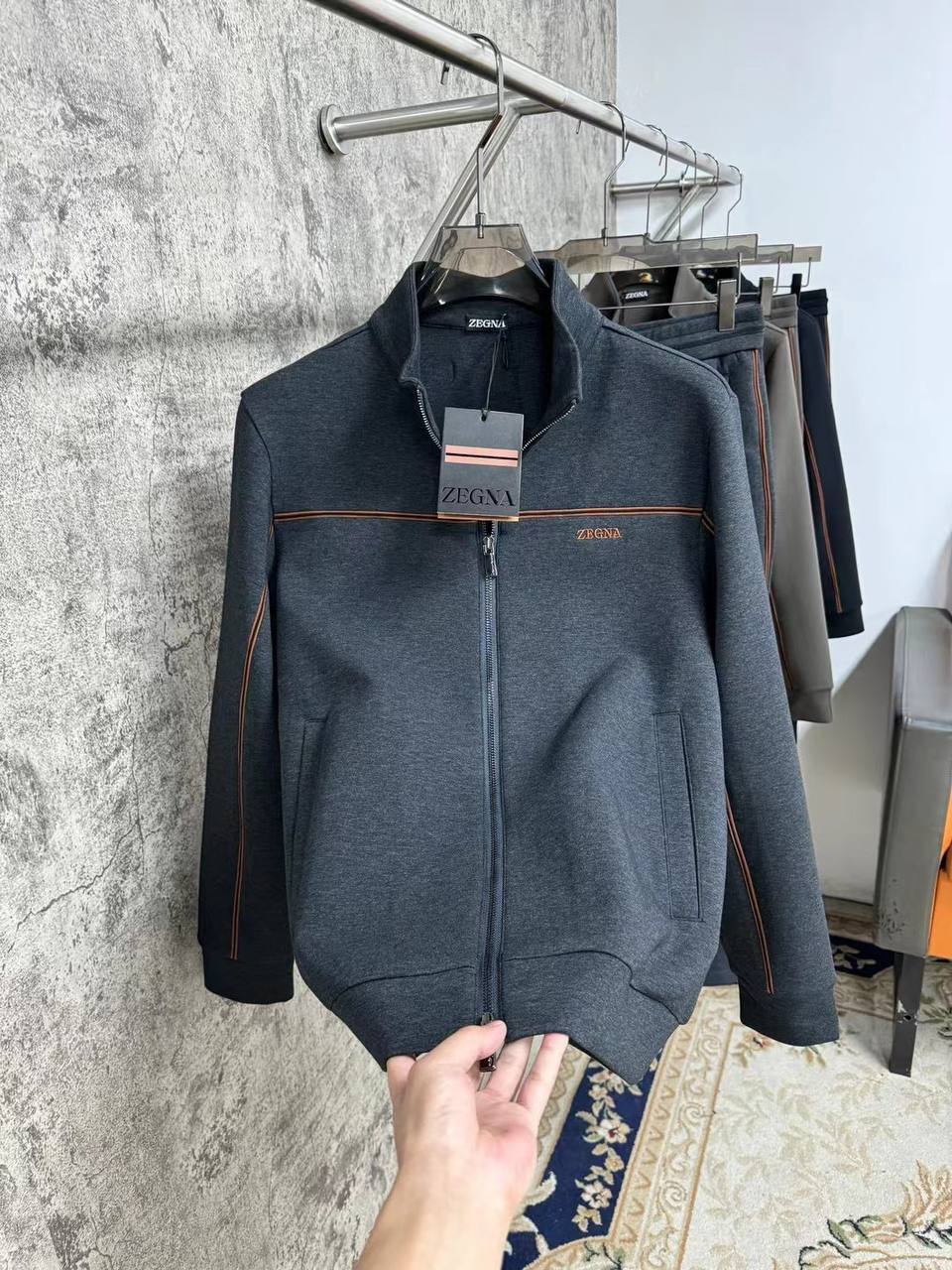 Спортивный костюм премиум ZEGNA BP-53834 Спортивный костюм премиум ZEGNA BP-53834