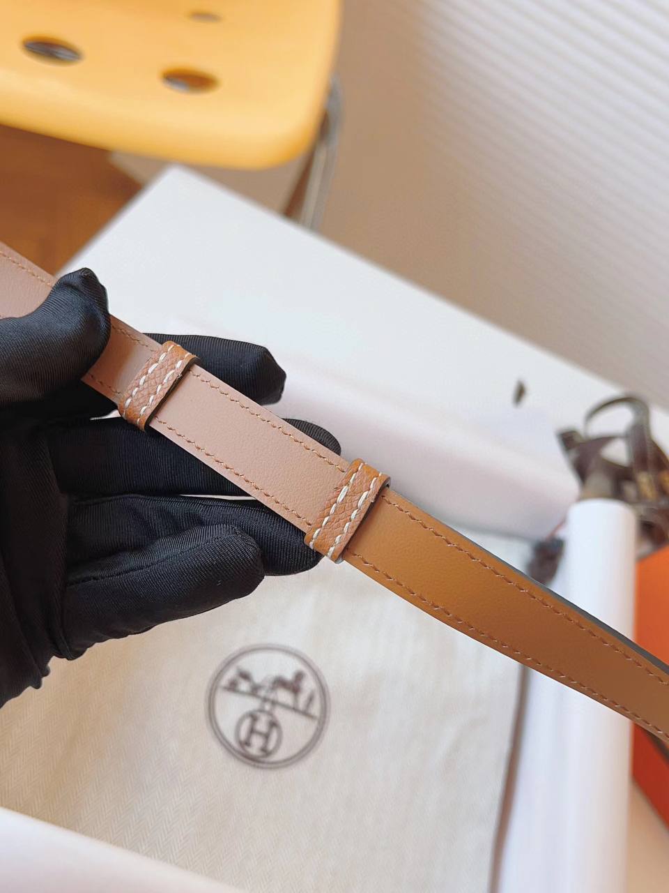 Элитный ремень коричневый Kelly Hermes BP-429360 Элитный ремень коричневый Kelly Hermes BP-429360