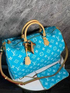 Сумка Keepall 55 голубая Louis Vuitton BP-501110