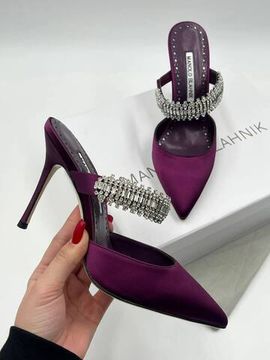 Атласные мюли Lutara Manolo Blahnik BP-26352