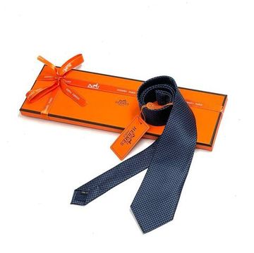 Галстук лимитированный Hermes BP-43506