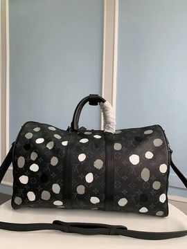 Сумка Louis Vuitton с узорами черная BP-30198