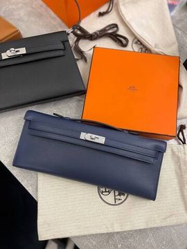 Клатч KELLY CUT премиум, swift Hermes BP-46497