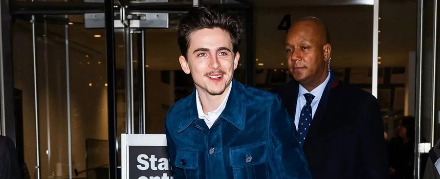 Образ Тимоти Шаламе: Как синяя замшевая куртка Chloé изменила мужскую моду