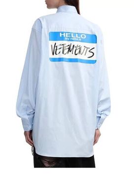 Рубашка лавандовая Vetements BP-592972