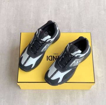 Fendi мужские стильные кроссовки BP-22492