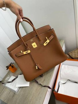 Сумка женская премиум Birkin, 35, Togo Hermes BP-24854