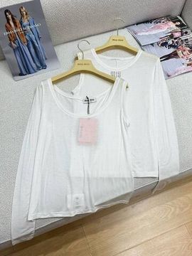 Miu Miu BP-53402 лонгслив коллекционный