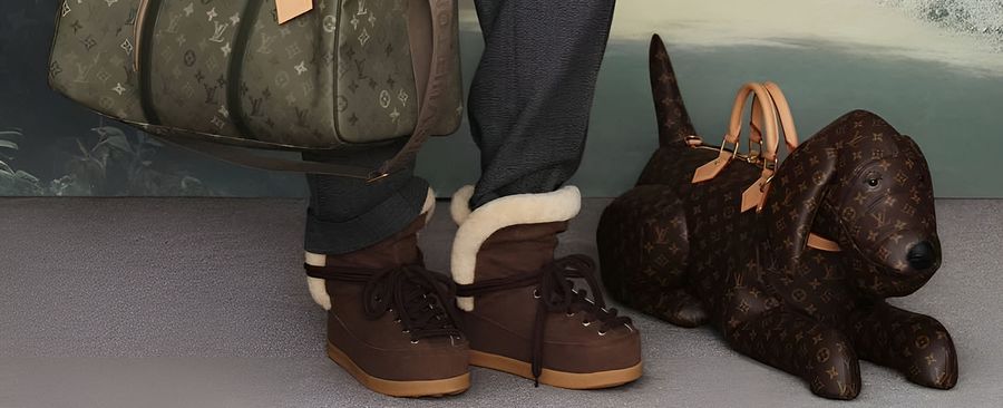 Louis Vuitton представили сумку в виде собаки: новый арт-объект в культовой монограмме