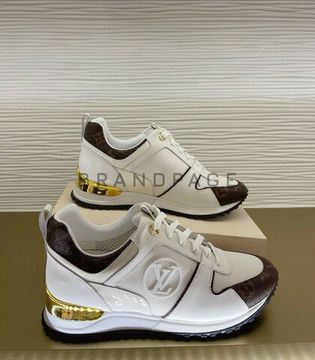 Кроссовки кожаные Louis Vuitton Run Away