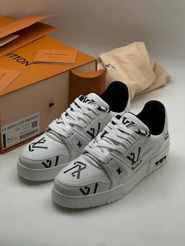 Платиновые кроссовки Louis Vuitton BP-36416